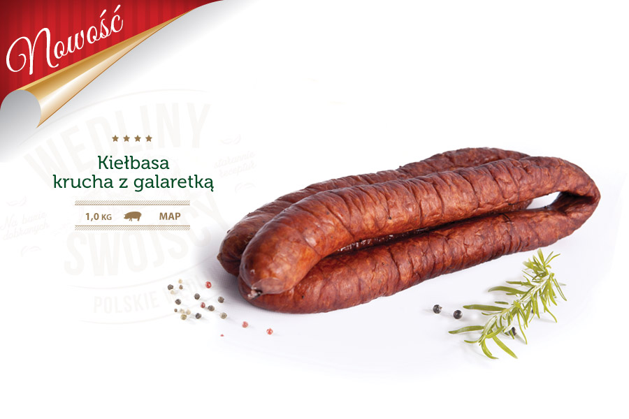 Kiełbasa krucha z galaretką Swojscy